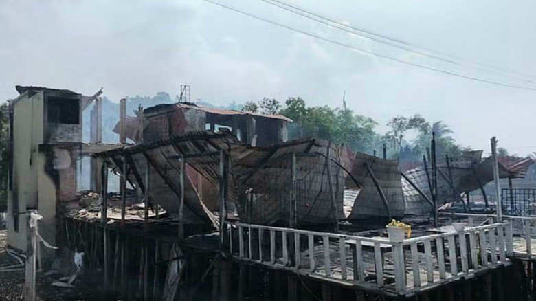 টুপটুপ রিসোর্টে অগ্নিকাণ্ডে একই পরিবারের